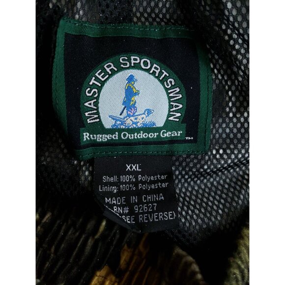 Master Sportsman XXL Camo Jacket & Pants Set With Pockets Rugged Outdoor Gear Fa - Picture 11 of 14